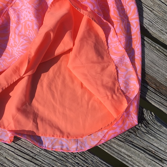 Spring Tiger zebra Barbiecore Lilly Pulitzer Dress animal print pink orange - Picture 6 of 8